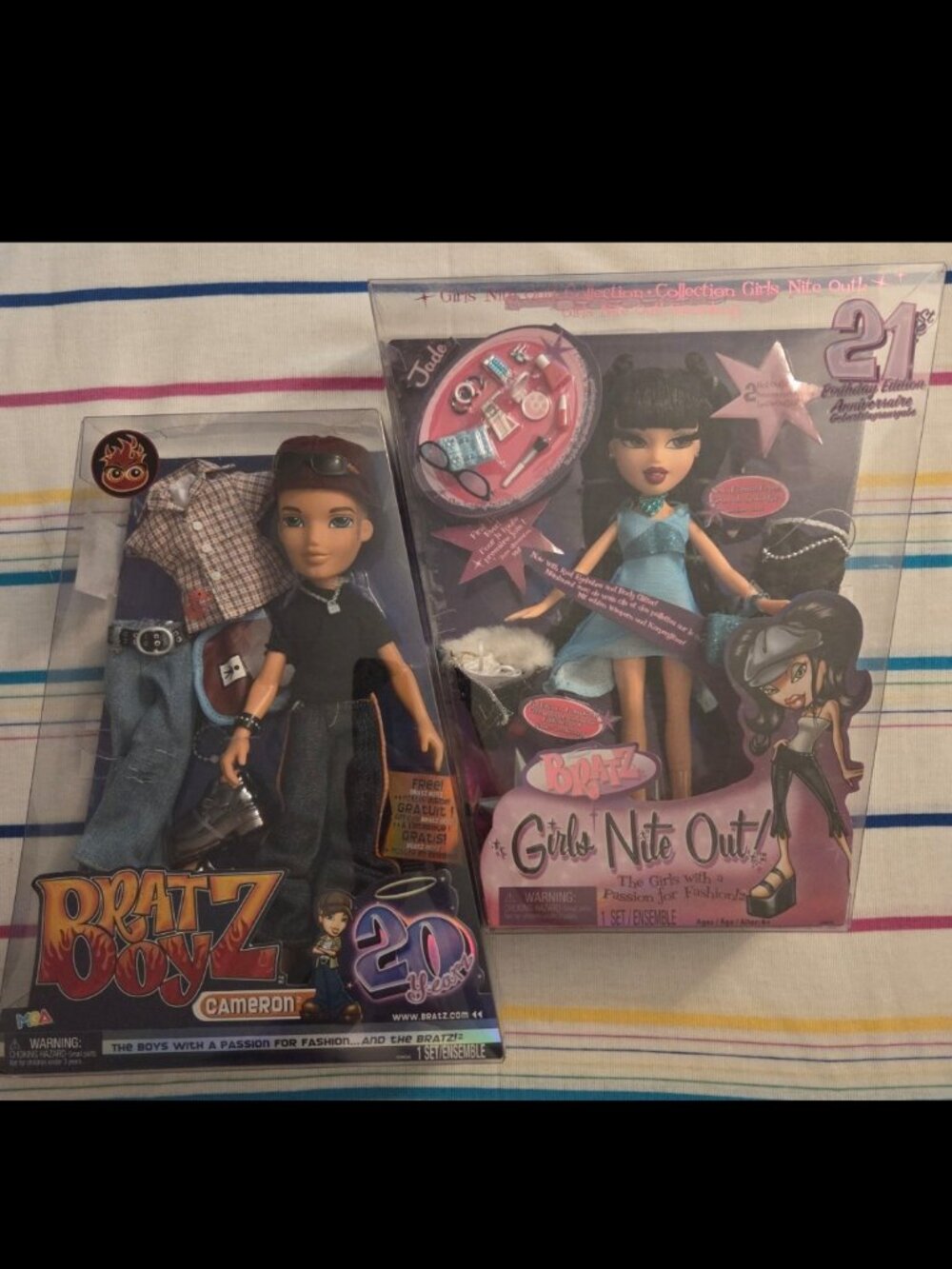 Bratz Jade Girls Nite Out Cameron bratz boys 20 years